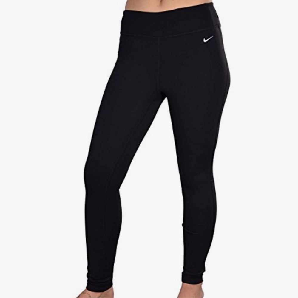 Nwt Nike Women's Dri-Fit Tight  Training Leggings Sz XL Black High Waist